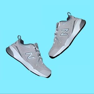 New Balance Men's Grey Suede Shoes Size 9